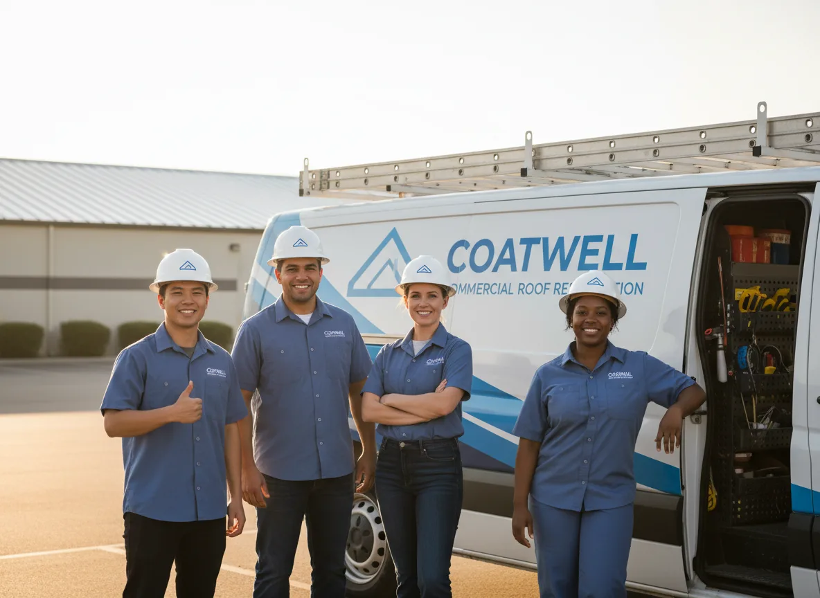 Commercial roof coating company in Eddyville, IL